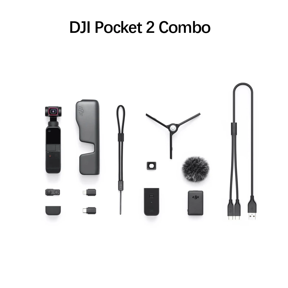 DJI Pocket 2/DJI 2 Combo handheld gimbal 64MP Image camera ActiveTrack 3 0 original brand new в наличии|Стабилизаторы и
