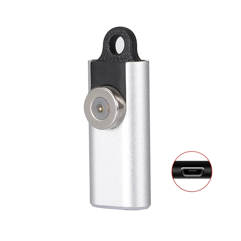 

2021 New 2.4A Type-c MicroUSB 2 in 1 Magnetic Cord Support Fast Charge Elbow Converter