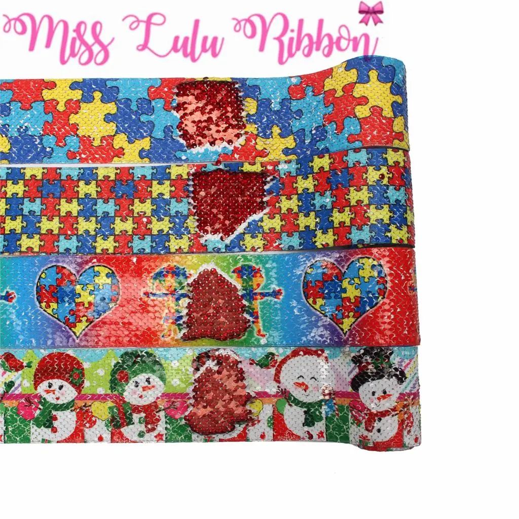 Пазл серии 3 дюйма 75 мм с рисунком сердца снеговика двусторонняя голограмма