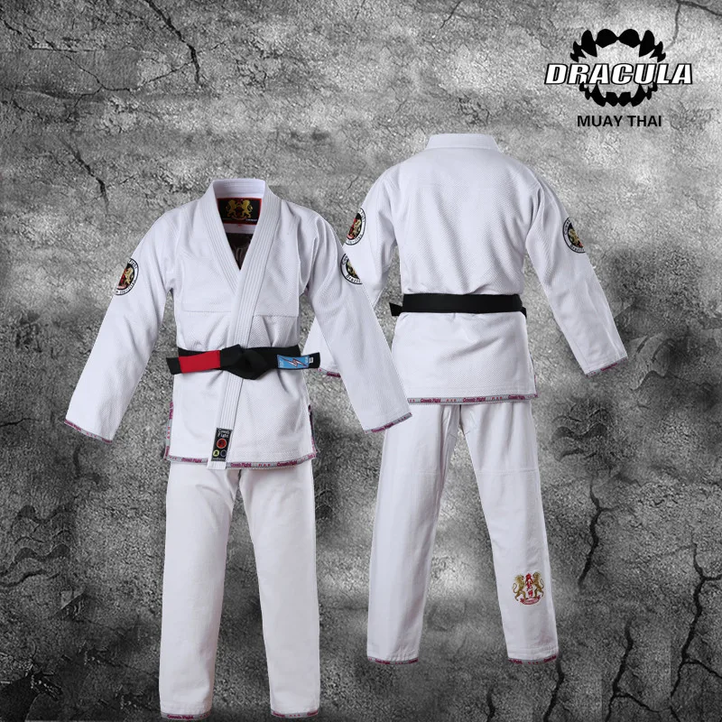 Dracula Tiger's Bjj Kimono Gi Martial Arts Clothing Brazilian Jiu-jitsu Kimonos MMA Fightwear A0-A4 Brand New Black White | Спорт и