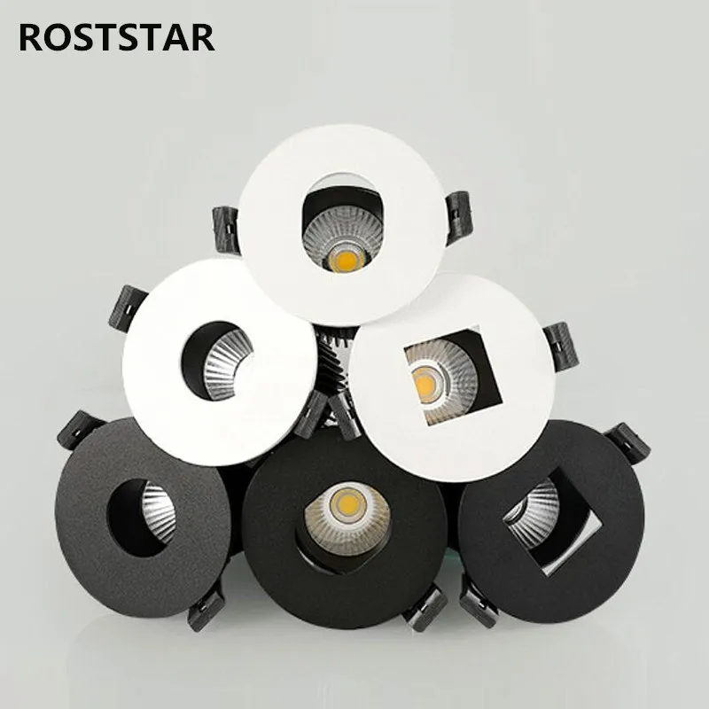 

LED COB Dimmable Recessed Downlight 7W 10W 15W 20W AC110V-230V Round Adjustable Angle Ceiling Lamp Spotlights Indoor Lighting.