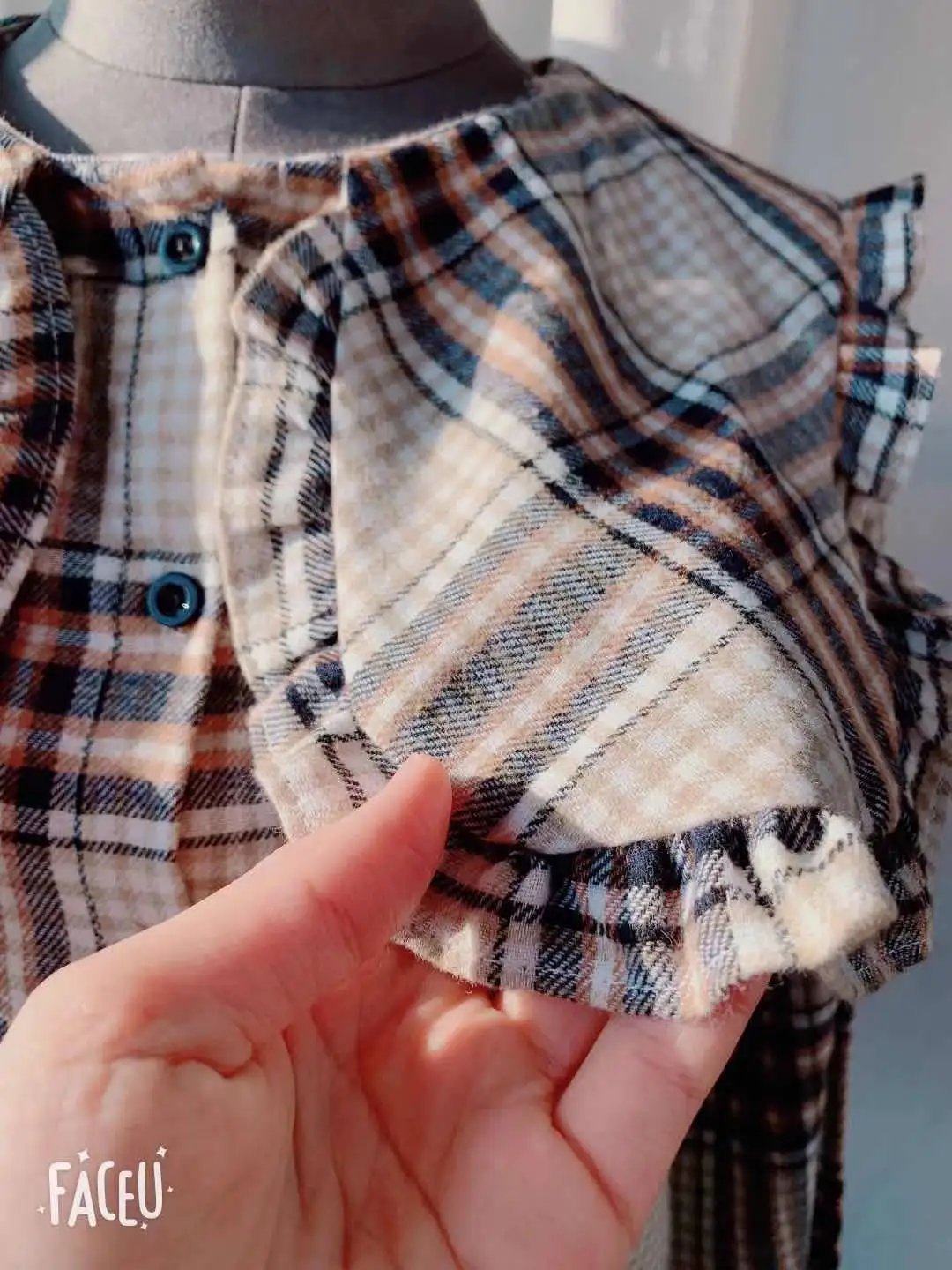 

Plaid shirt Cardigan Vintage Women Long sleeve Tops Girls Blouse Plus Size Autumn Women Blouses femme Female Blusas Femininas