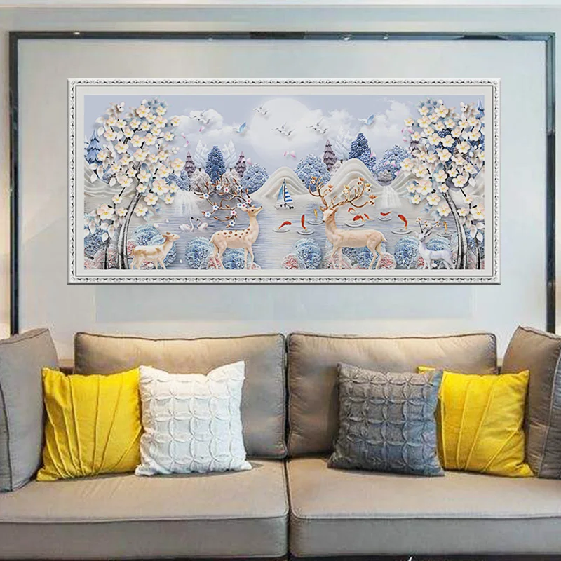 Алмазная 5d-картина сделай сам | Дом и сад