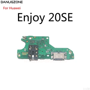 30PCS/Lot For Huawei Enjoy 20 Pro 20SE USB Charging Port Dock Plug Socket Jack Connector Charge Board Flex Cable