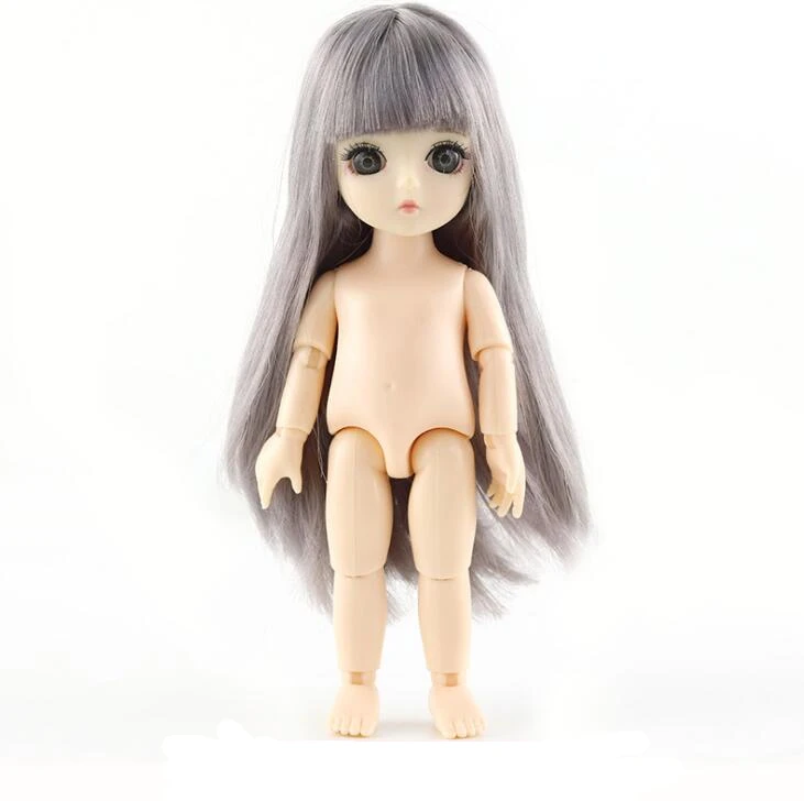 13 подвижных шарнирных 16 см 1/8 куклы игрушки BJD Детская кукла голые женщины модные