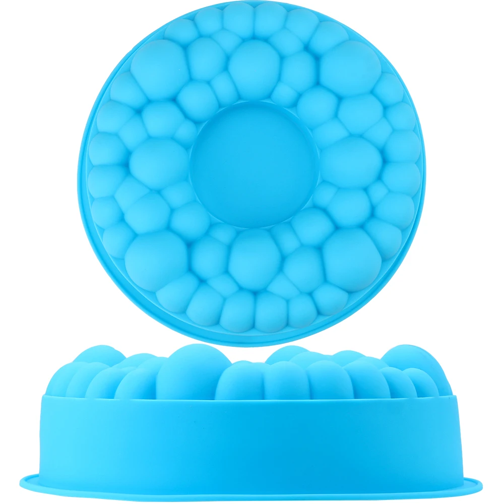 

DIY Cake Decorating Tools Baking Tool Silicone Round Cherry Bubble Cake Mold For Baking Mousse Chocolate Sponge