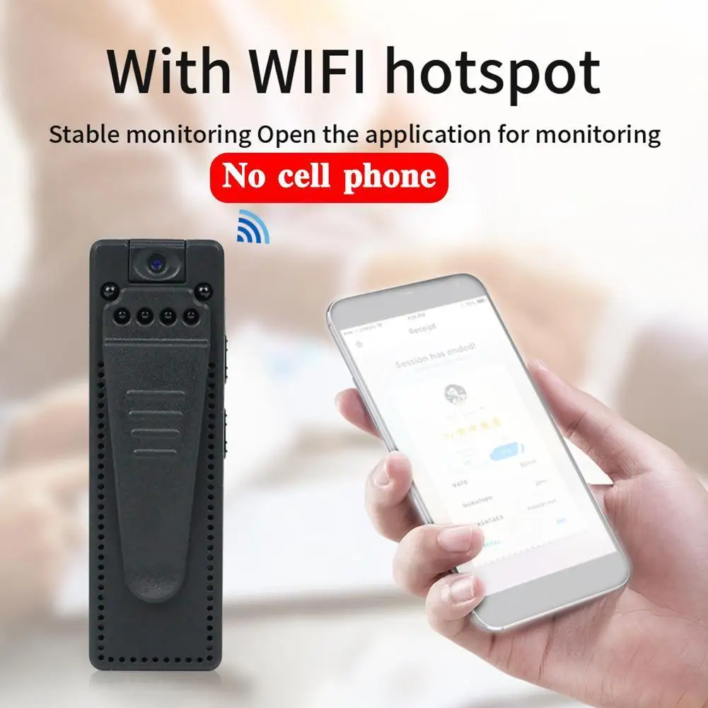 

New 1Pcs Mini Camera HD 1080P Sensor Night Vision Camcorder Small Sport DV Camera Motion Hot Clip Sale Camera Video Cam Wir J1Q1