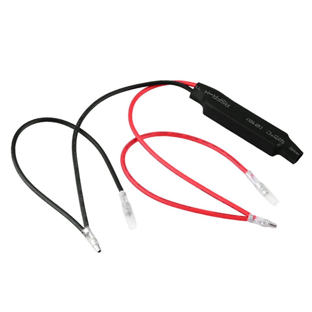 

Universal Motorbike Electronic LED Turn Signal Bulb Flasher Relay 10W 10ohm