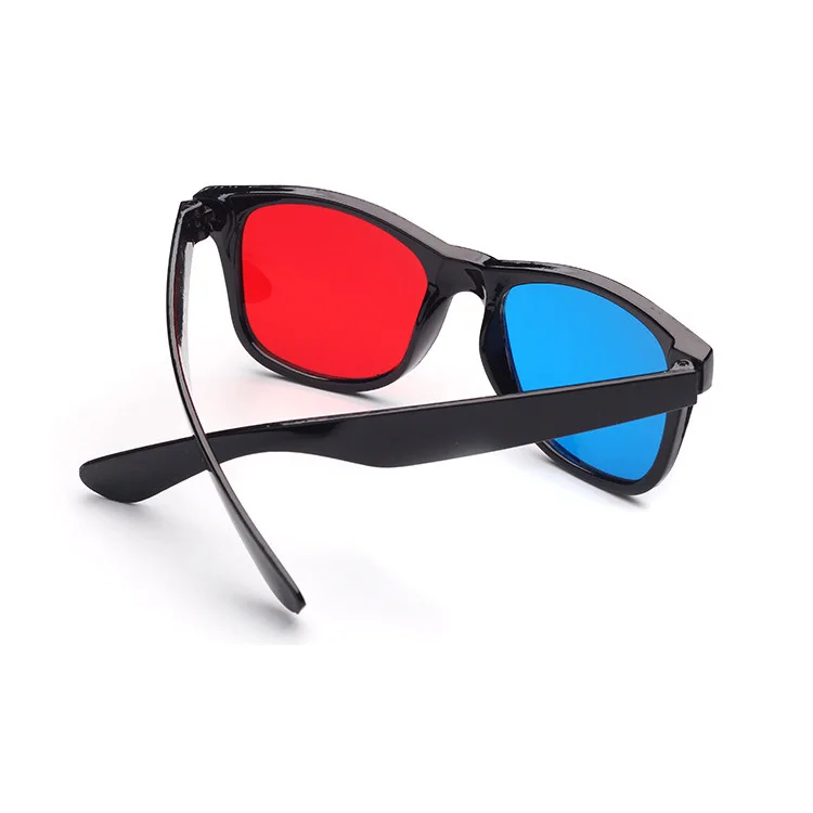 Универсальные 3D пластиковые очки/Oculos/красный синий голубой стекло анаглиф Кино
