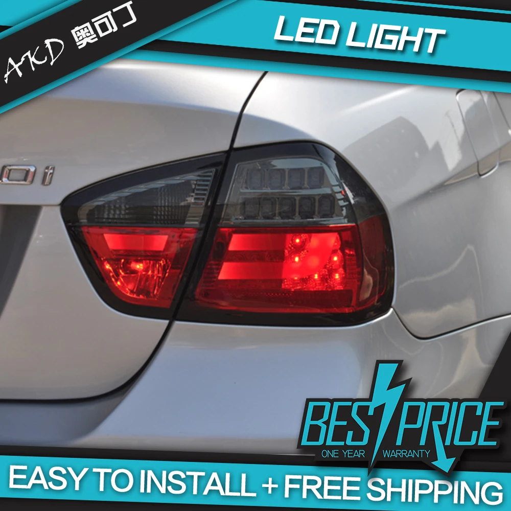 

AKD Car Styling for BMW E90 Tail Light 2005-2012 320i 323i325i 330i LED Tail Lamp DRL Signal Brake Reverse auto Accessories