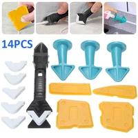 14pcs silicone sealant spreader remover caulk finisher smooth scraper grout kit tools hand tools accessories