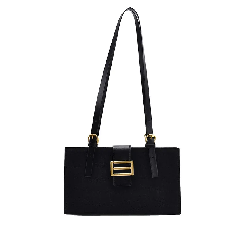 

Retro Pu small bag women's bag autumn / winter 2020 new fashion fashion one shoulder armpit bag