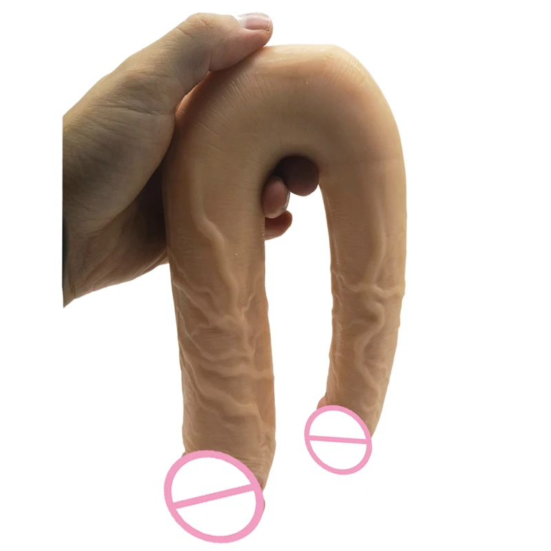 Double Ended Dildo Lesbian Sex Toys For Women Dong Gode Gay Long Huge Realistic Penis Dildos Glans | Красота и здоровье