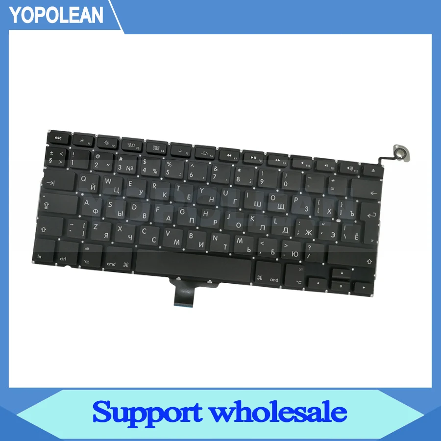 Русская клавиатура для Macbook Pro Unibody 13 дюймов A1278 2009 2010 2011 2012 британская версия 3
