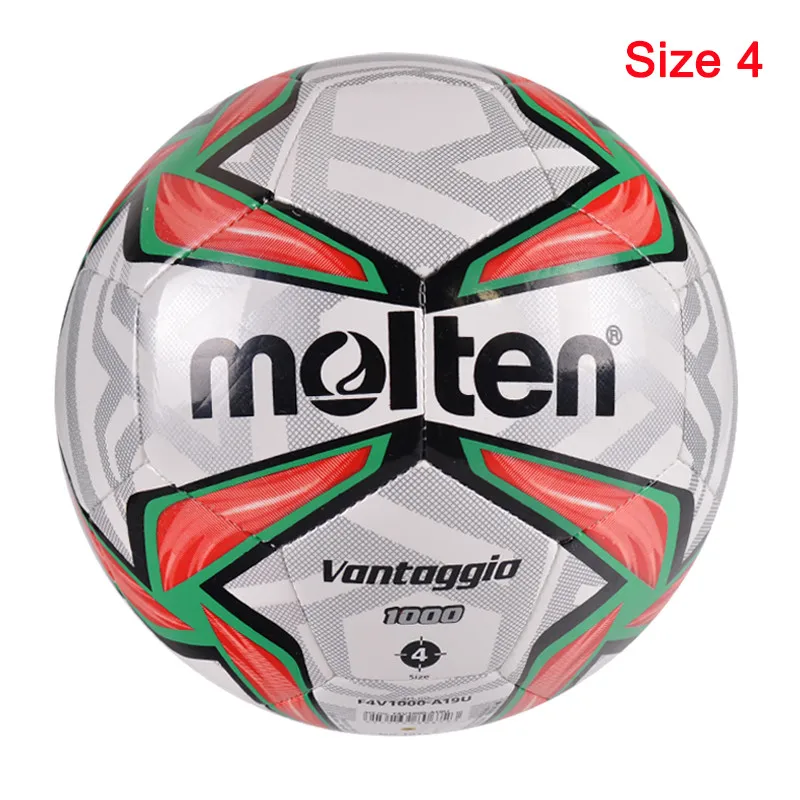 F4V1000 Size 4 Футбольный мяч Расплавленный Размер 5 Размер 4 Профессиональный тренировочный футбольный мяч матча мяч PU/PVC материал спортивный bola futbol topu - Цвет: F4V1000 Size 4