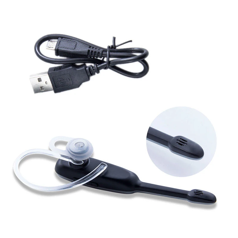 Universal Wireless Bluetooth Earphone Hand Free HD Call Headset Voice Commands Sport Earbuds For Samsung/Huawei/Xiaomi | Электроника