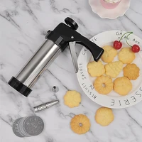 vip exclusive stainless steel decorating cream gun diy pastry syringe nozzles biscuit extruder cake baking tools accessories