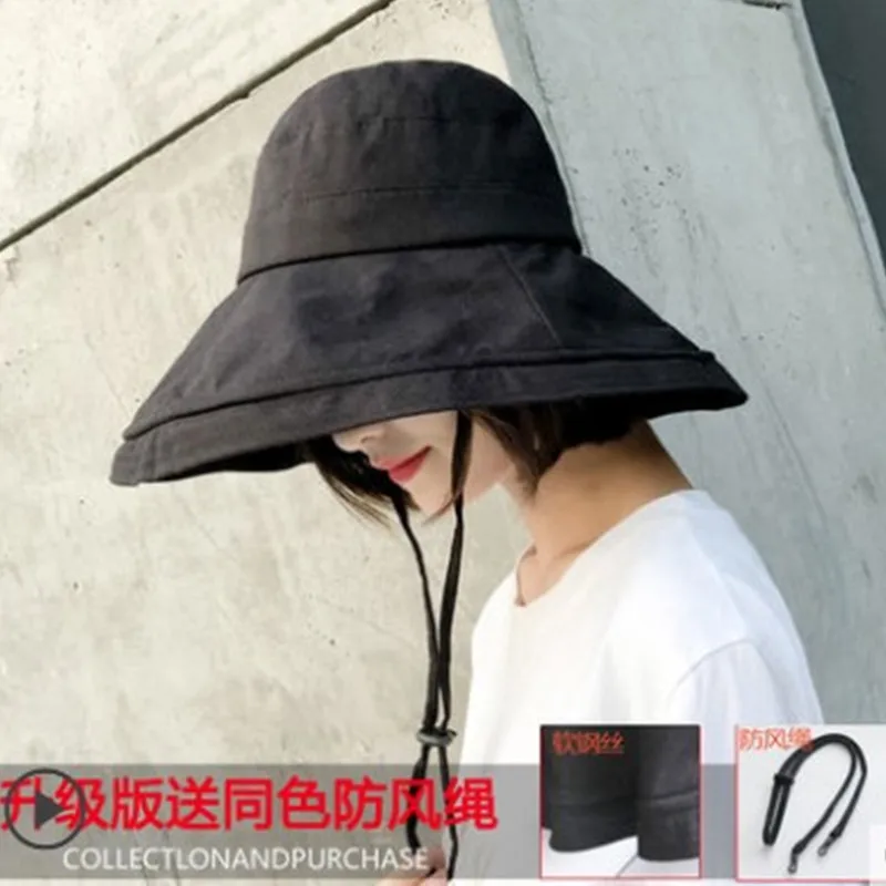 

Шляпа в японском стиле, женская летняя шляпа с защитой от солнца, с изображением Джокера, шляпа для рыбалки, уличные пляжные шляпы, оптовая п...