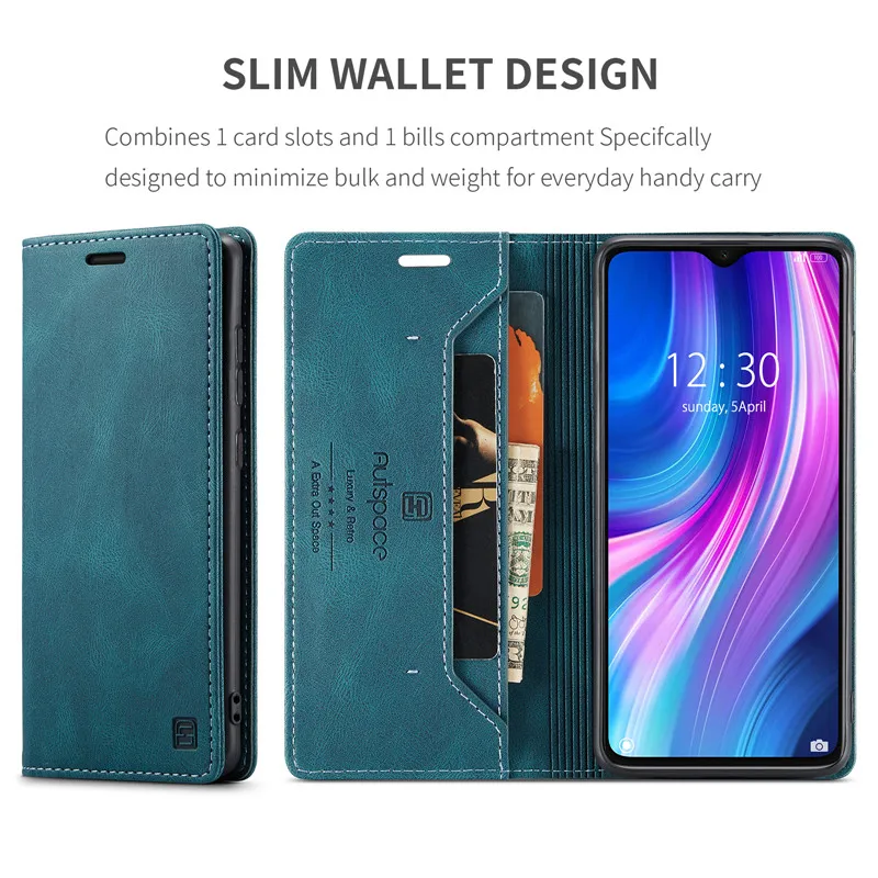Чехол для Redmi Note 8 Pro кошелек с магнитной застежкой карт чехол Xiaomi 9 роскошный