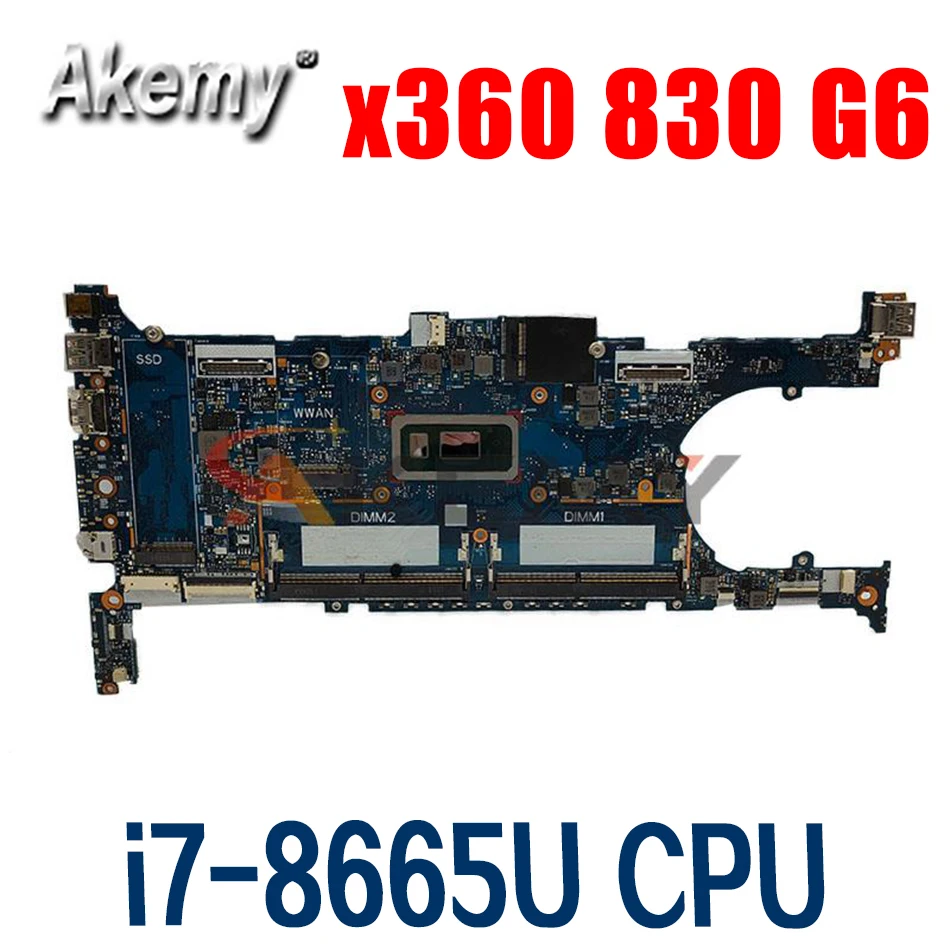 

MB UMA i7-8665U CPU WIN For HP EB x360 830 G6 Laptop Motherboard L64979-601 L64979-501 L64979-001 6050A3059101-MB-A01