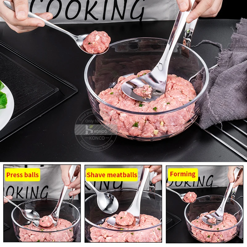 Konco 304 форма из нержавеющей стали для фрикаделек инструмент выдавливания