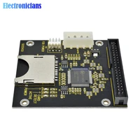 5v sd card module to ide3 5 40 pin disk drive adapter board riser card capacity supports up to 128gb sdxd card 1309 chip ata ide