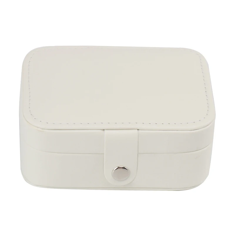 

candy color fashion women luxury jewelry box mini style leather Jewelry Storage Case for Home Travel girl gift 200806-01