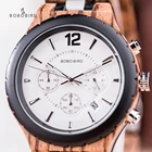 BOBO BIRD часы-браслет из Для мужчин часы для мужчин люксовый бренд Кварцевые наручные часы деревянные часы с хронографом световым излучением руки кварцевые часы мужские часы