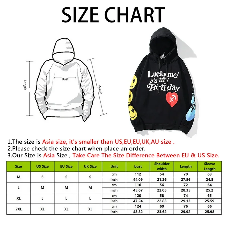 

Dropshiping Unisex Hoodie Lucky Me Iit's my birthday Hoodie- Hoodie, Iit's my birthday Thick Hoodie letter print