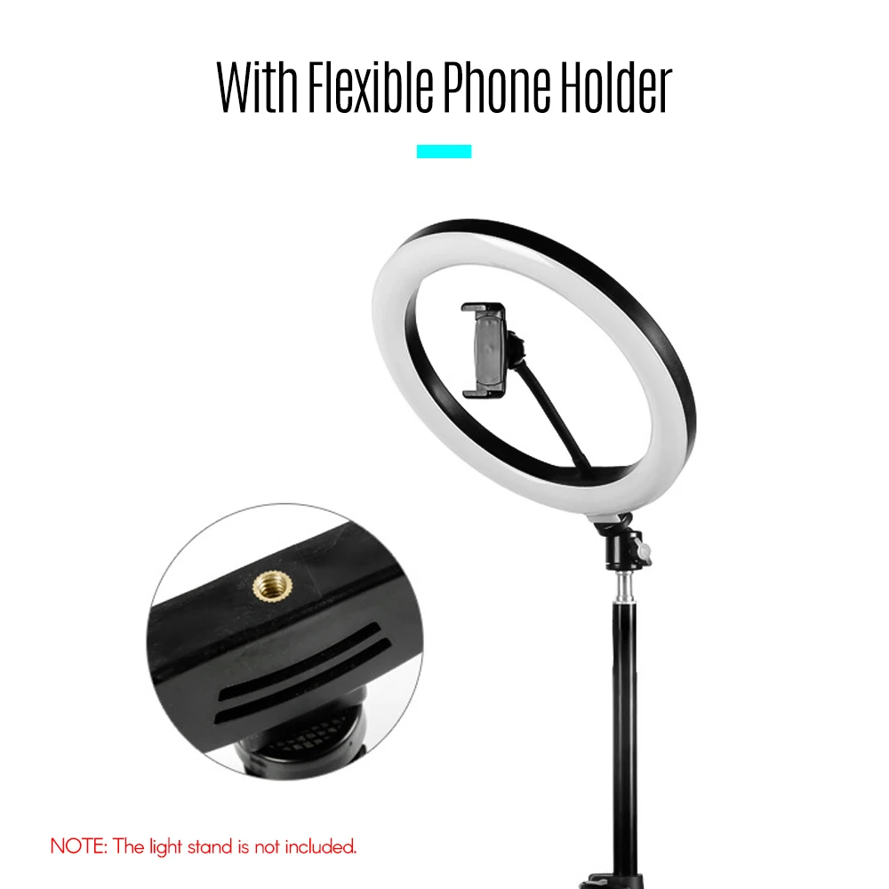 32 см/12 дюймов светодиодный кольцевой светильник Красота заполняющая цвет с