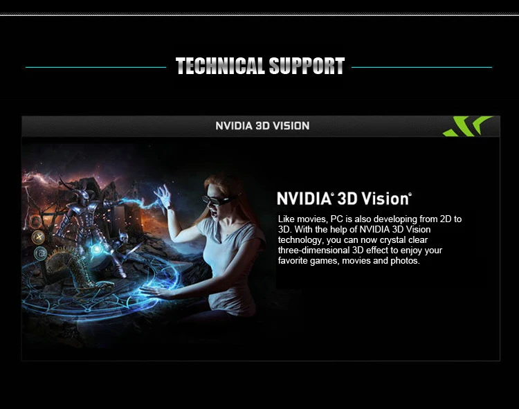 VEINEDA видеокарта GPU GTX550Ti 2 ГБ GDDR5 128 бит 783/3400 МГц для NVIDIA GeForce GTX550Ti 2 Гб