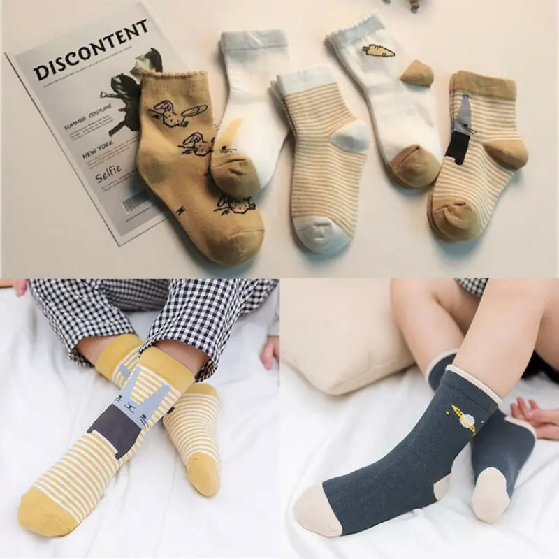 5 пар детские зимние теплые носки | Мать и ребенок