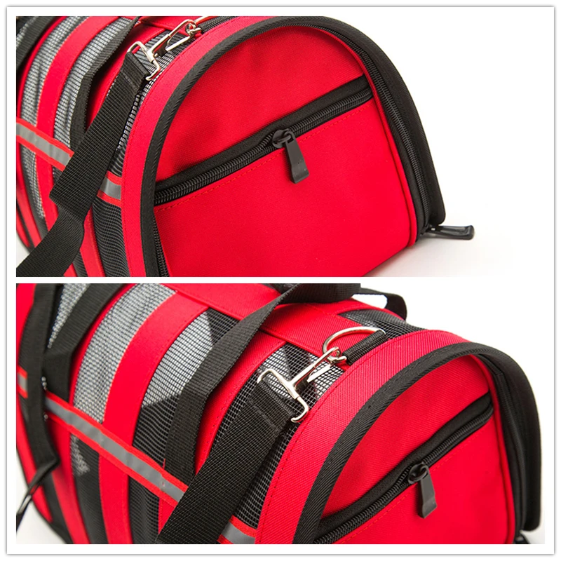 Сумка переноска MESNUG для котят модная воздухопроницаемая прочная регулируемая