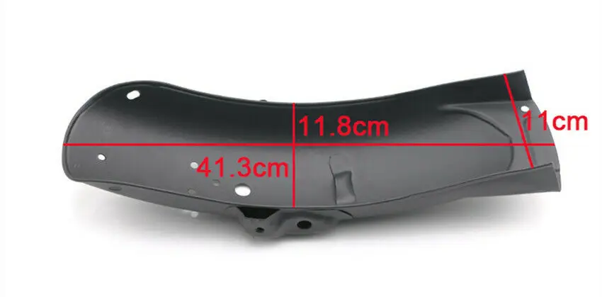 Retro Black Metal Rear Fender Mudguard Cover For Honda CG125 Cafe 125 |