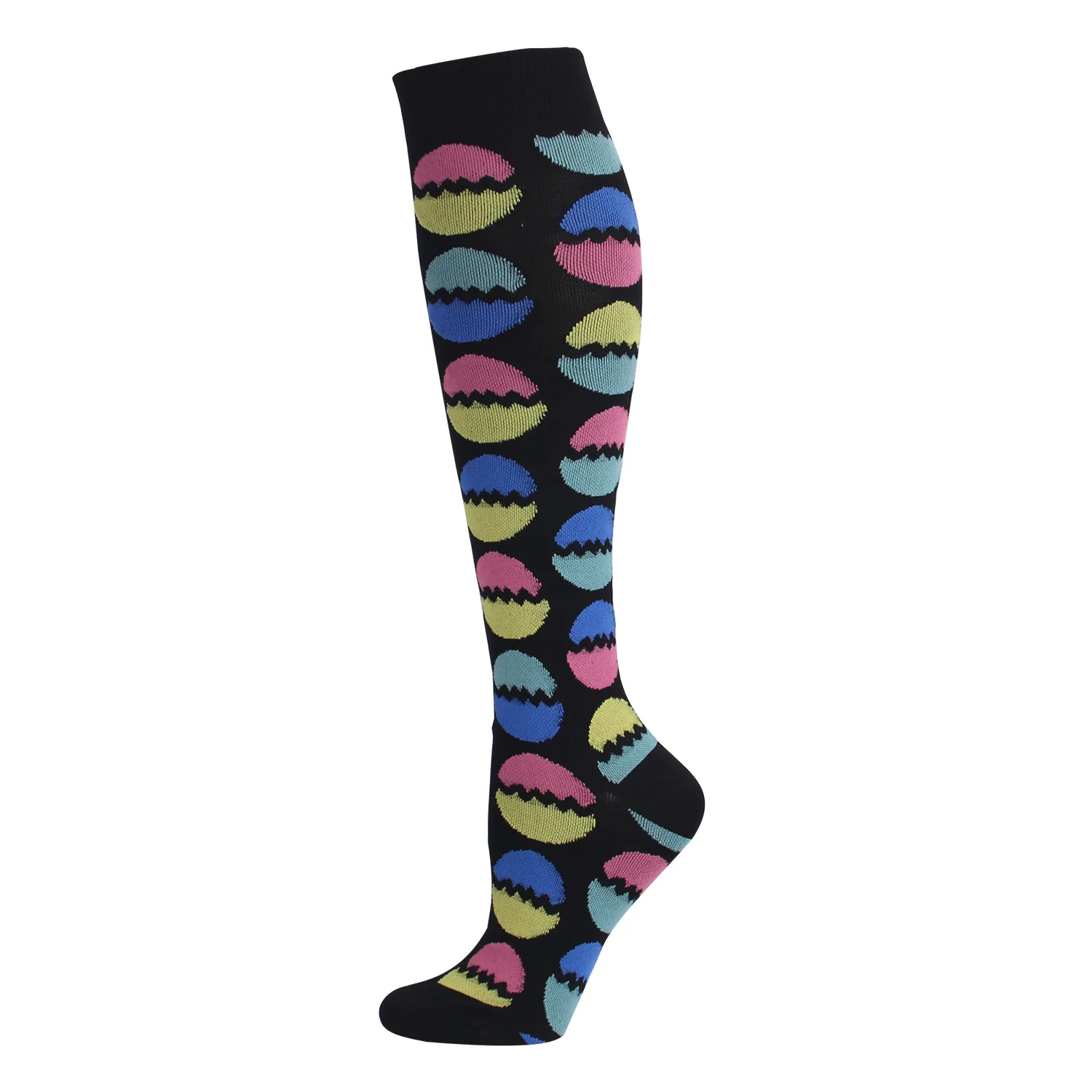 

Spring and Autumn New Sports Stockings Men and Women Street Personality Fashion Clover Love Pattern Couple Crew Socks Stockings