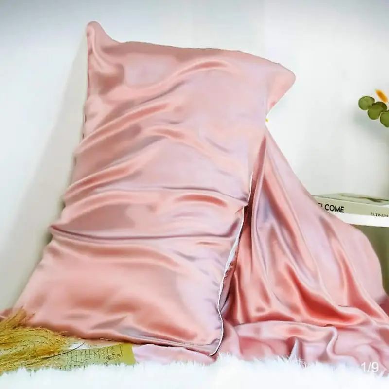 100% шелк тутового шелкопряда высокое качество сатин односторонняя наволочка