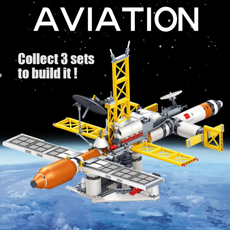 Конструктор Ideas City Space Shuttle Launch Center авиационные ракеты строительные блоки