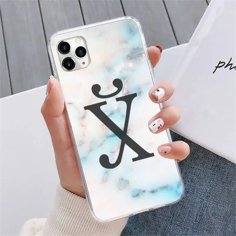 

Pink marble Russian text Phone Case For iphone 12 5 5s 5c se 6 6s 7 8 plus x xs xr 11 pro max mini