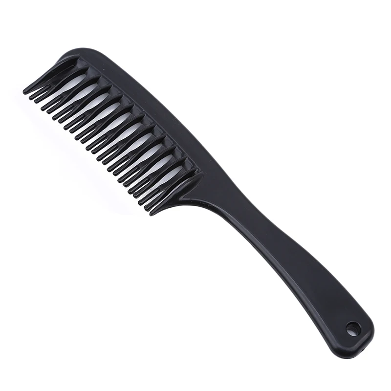 

1PC New Fashion Plastic Massage Comb Double Pinion Hair Styling Comb Hairdressing Tools Hair Care Black Combs