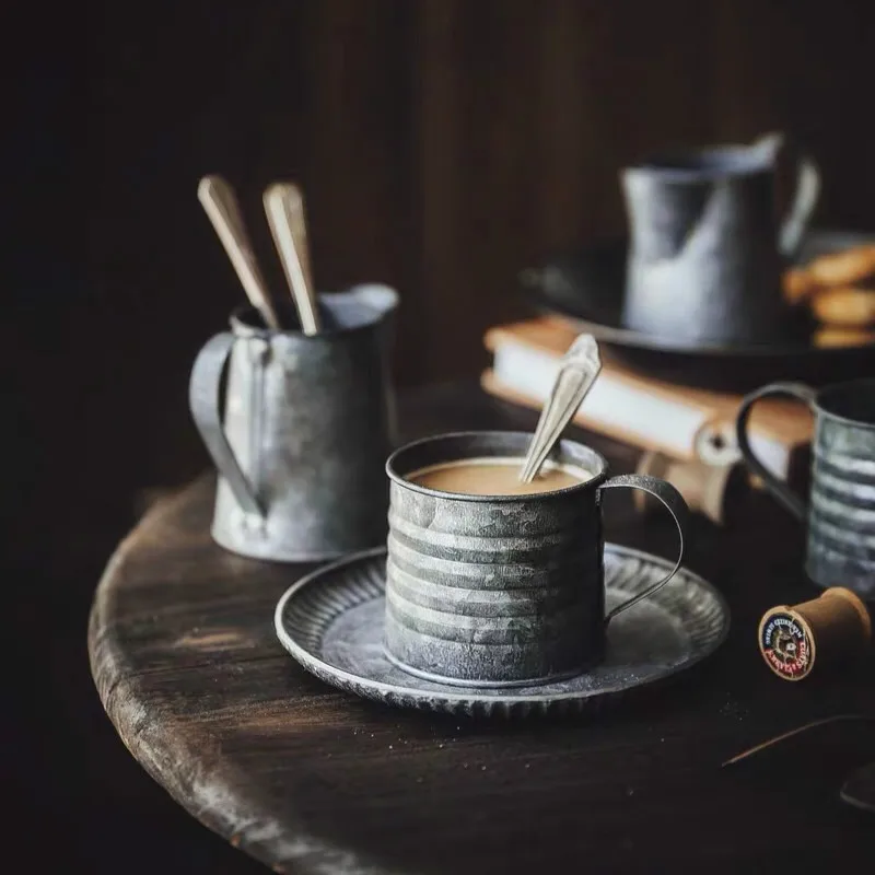 Реквизит для фотосъемки в стиле ретро винтажная ваза из кованого железа