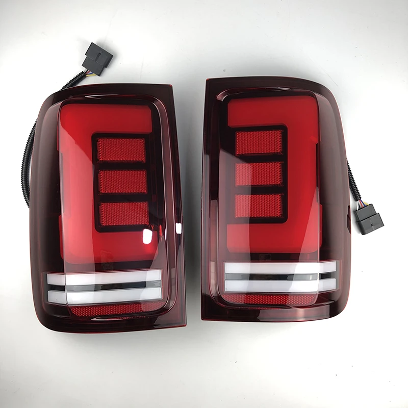 

LH&RH Pair Taillight For Volkswagen VW Amarok LED Reverse Rear Tail light Lamp Red Ute 08-19