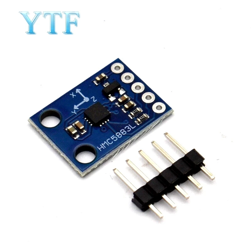 GY 273 3V 5V HMC5883L тройной оси Компас магнитометр Сенсор модуль три магнитного поля
