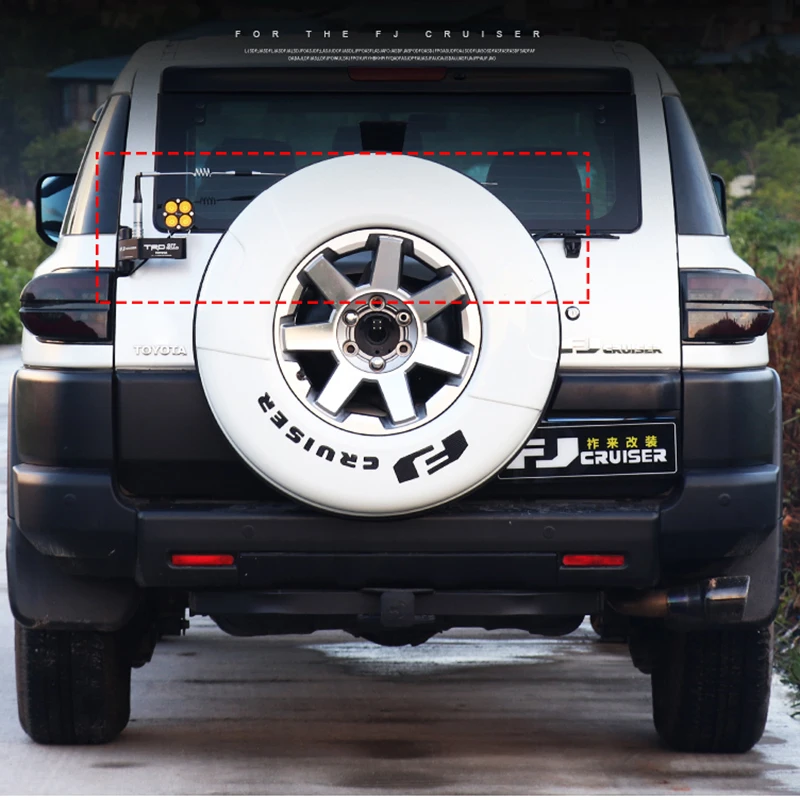 For Toyota FJ Cruiser Tail box Door Closing Bracket Radio Antenna Spotlight Off-Road Accessories | Автомобили и мотоциклы