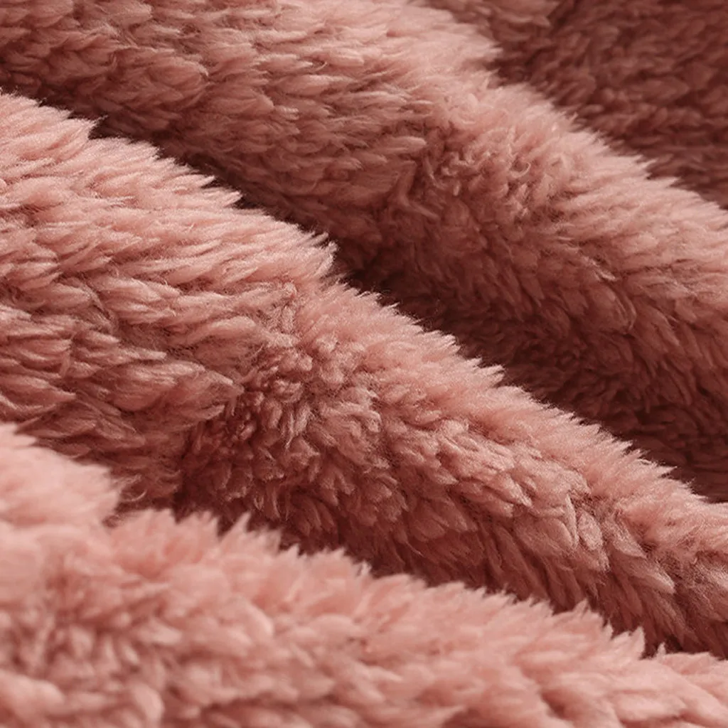 Женская флисовая толстовка на пуговицах однотонная Повседневная теплая с