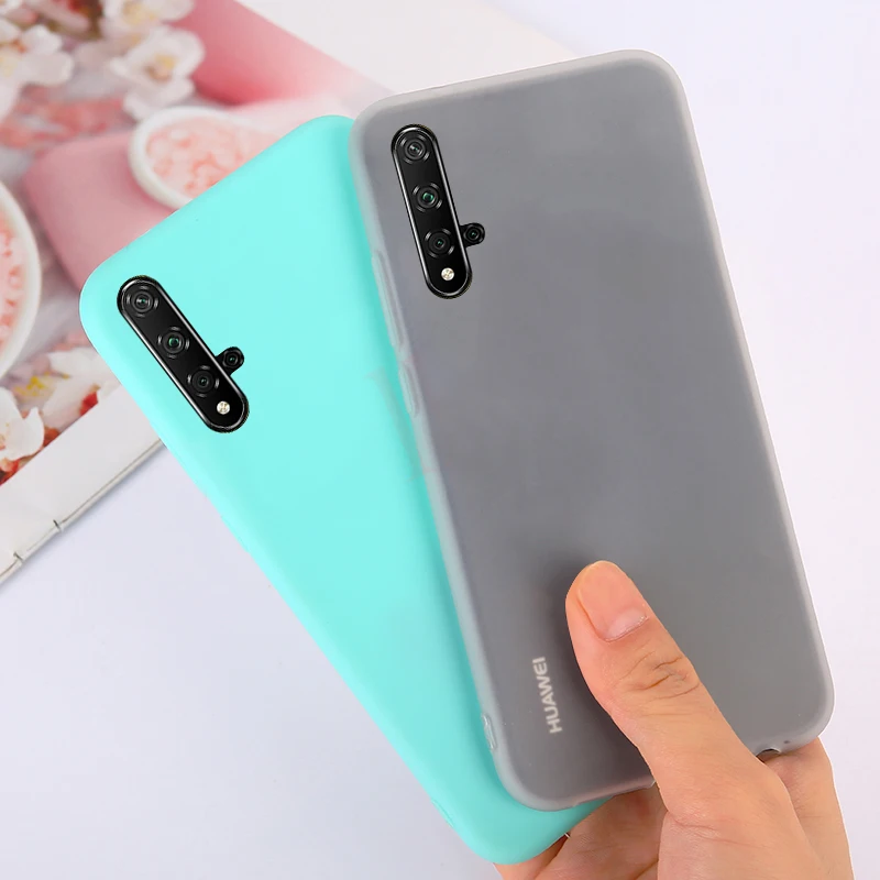 Чехол конфетного цвета для huawei Коврики 30 20X5G P20 P30 Pro Lite Y6 Y7 Y9 P Smart на Honor 9X8X20 Pro 10i 20i 10 9 Lite чехол