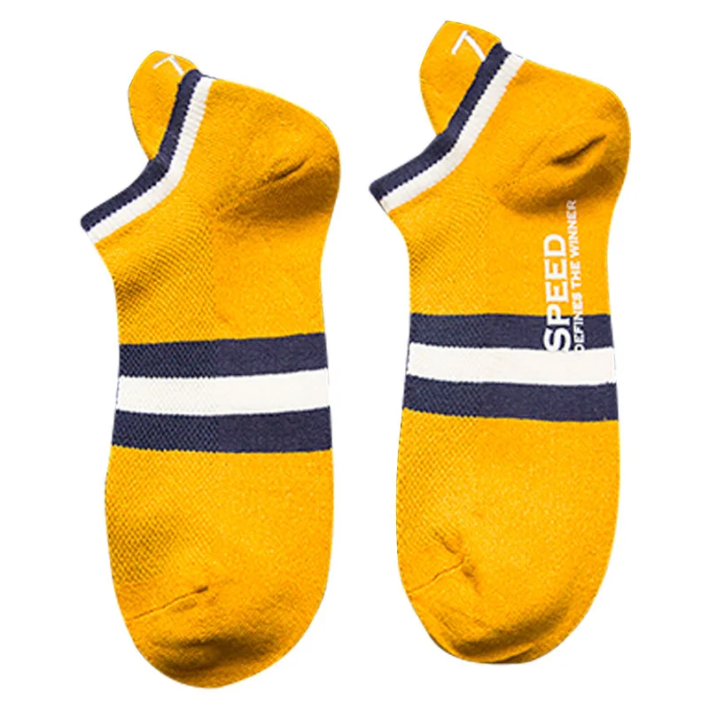 Socks men's socks pure cotton thin short tube cotton socks deodorant summer boat socks sweat-absorbent and breathable 4 pairs