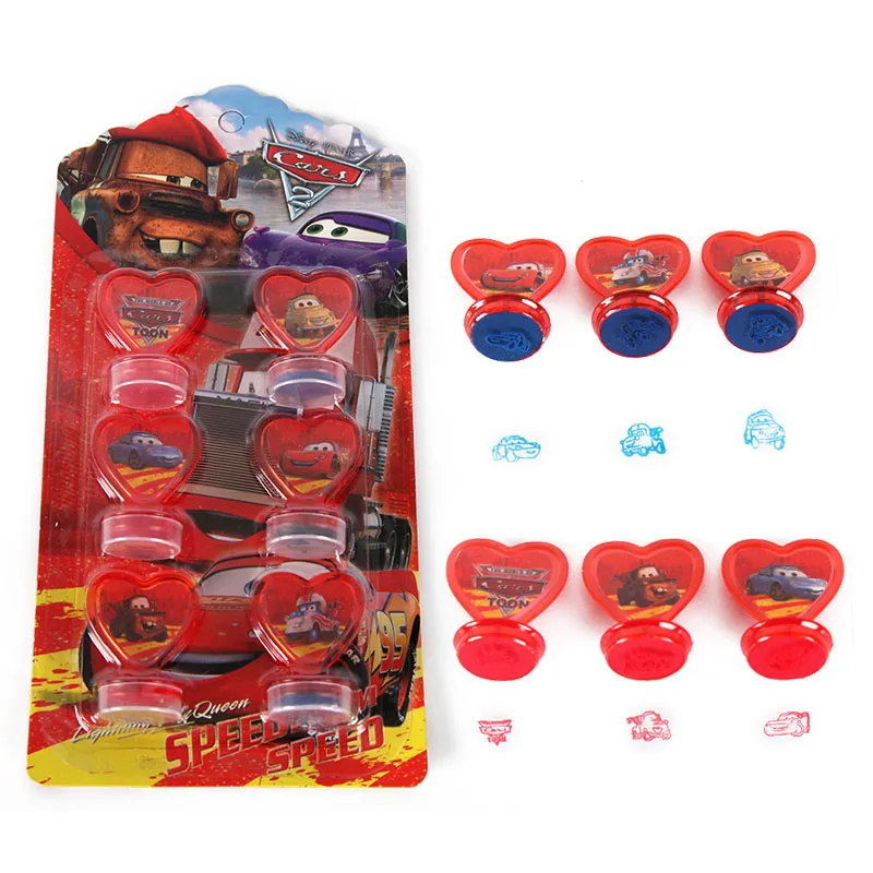seal-6pcs Красивые машинки для детской вечеринки на день рождения, набор для украшения автомобиля, вечерние принадлежности, украшение для детской вечеринки на день рождения - Цвет: seal-6pcs