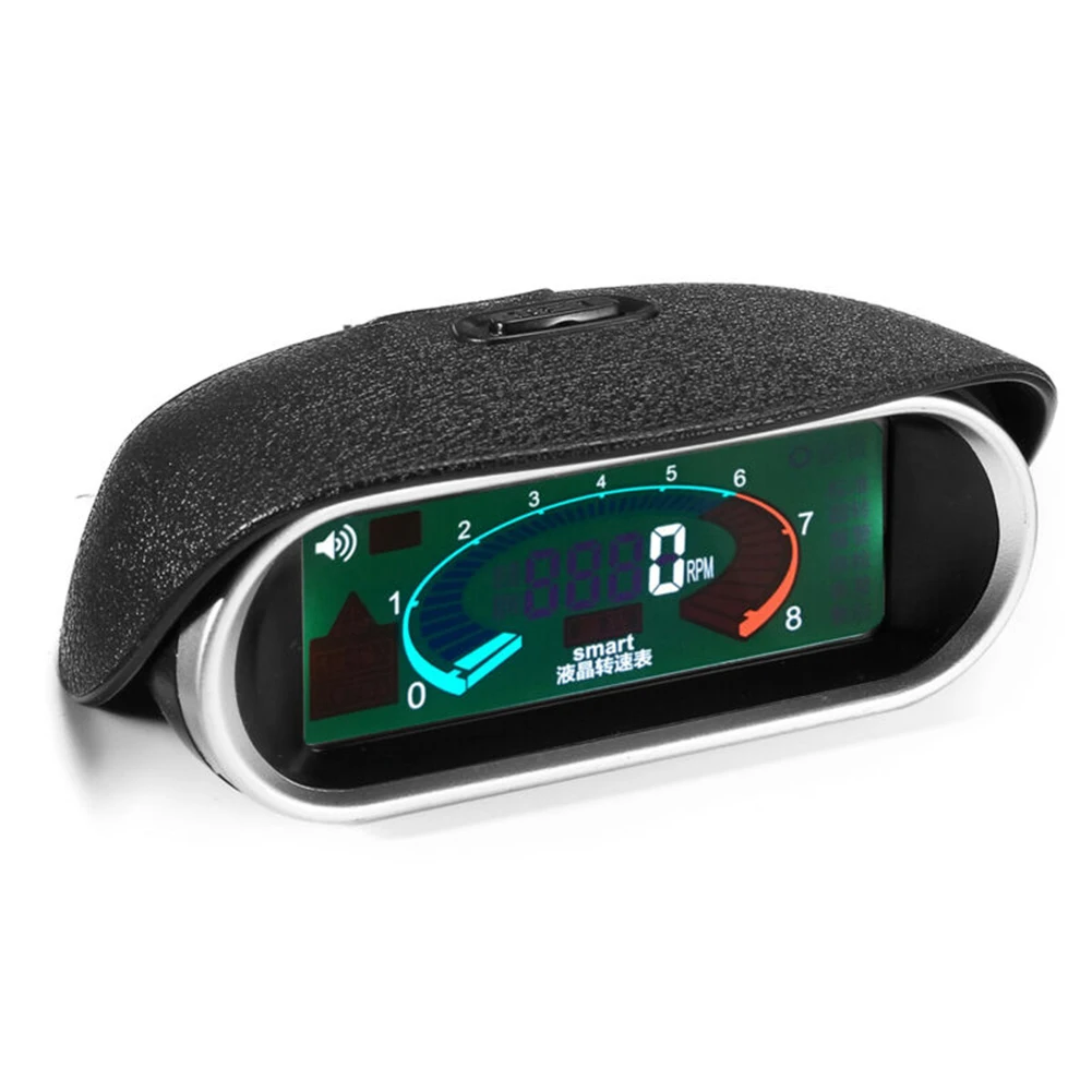 Автомобильный Универсальный 50-9999 об/мин Тахометр ЖК-цифровой датчик оборотов