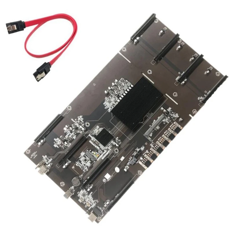 

Материнская плата ETH80 B75 IDC 4U, материнская плата для майнинга BTC, материнская плата для майнинга LGA 1155 Pin 8xpcie 16X 80 мм, слот памяти DDR3