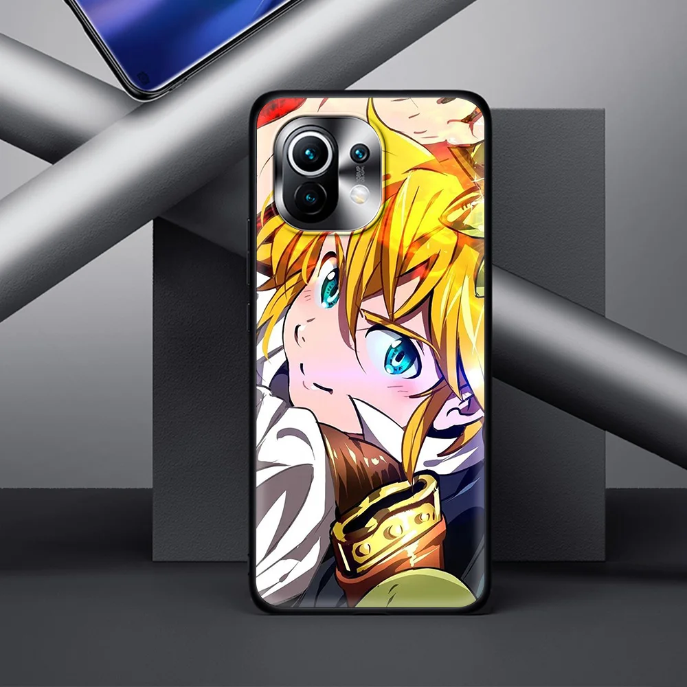 

Meliodas Anime Luxury Case for Xiaomi Mi Poco X3 NFC 10S 10T 9T Note 10 Lite M3 9 Lite 11 Silicone Soft TPU Coque Shell
